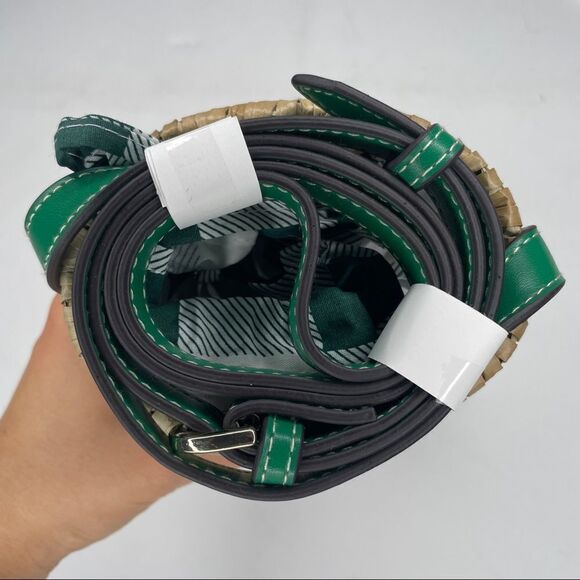 Zara Raffia Floral Mini Crossbody Bag NWT - Picture 6 of 12